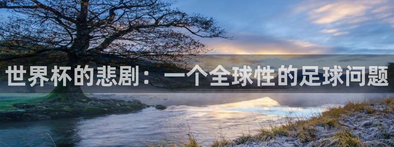 2026世界杯小组赛赛程时间表：世界杯的悲剧：一个全球性的足球问题